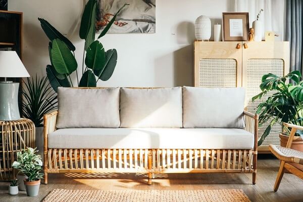 Sofa được đan lát thủ công