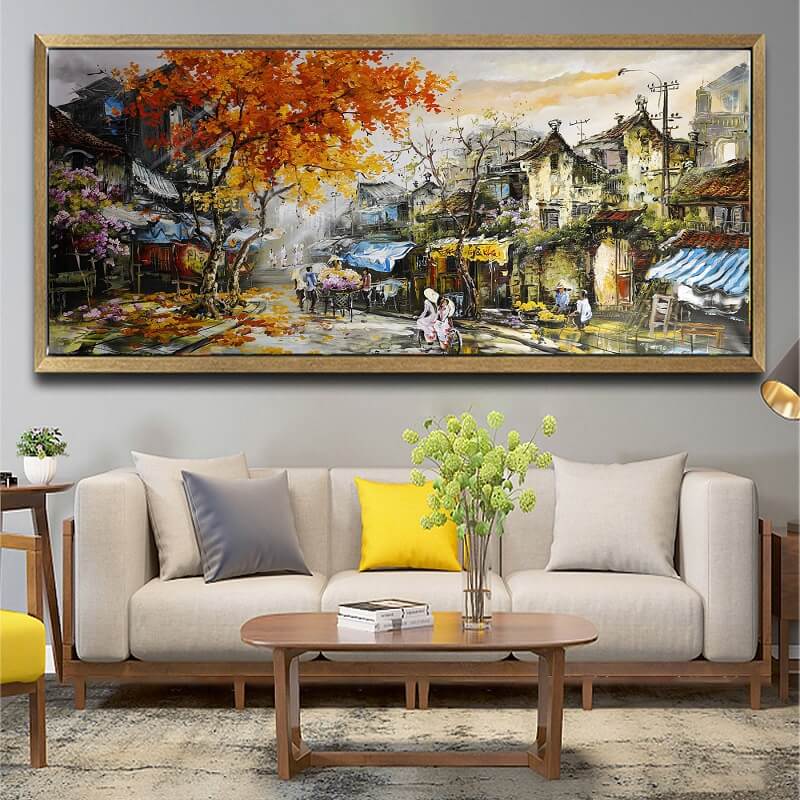 Tranh phố cổ Hà Nội
