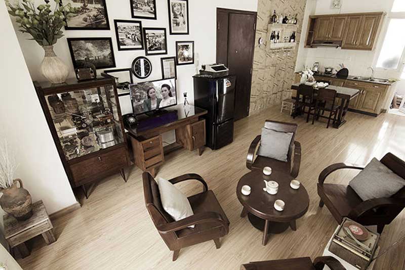 Mẫu thiết kế nội thất kết hợp hoàn hảo giữa phong cách Vintage và hiện đại