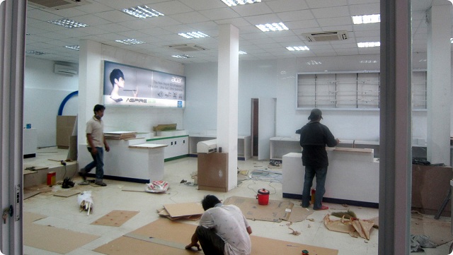 Yêu cầu trong quá trình giám sát thi công nội thất