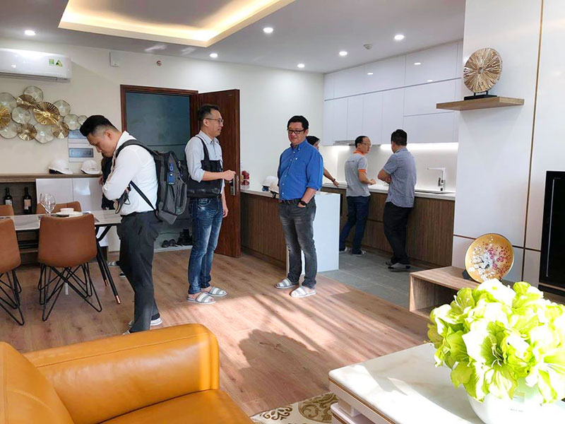 Nghiệm thu là bước gần cuối của quy trình thiết kế thi công nội thất
