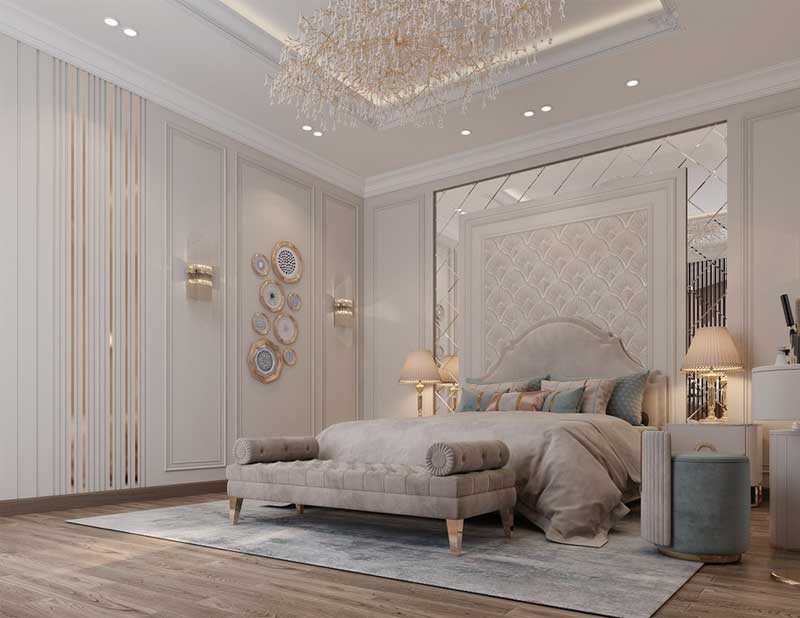 Gam màu trung tính làm toát lên sự sang trong của phong cách nội thất hiện đại
