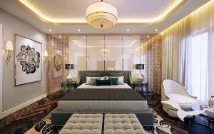 Nên sử dụng màu sắc nhẹ nhàng cho phòng ngủ