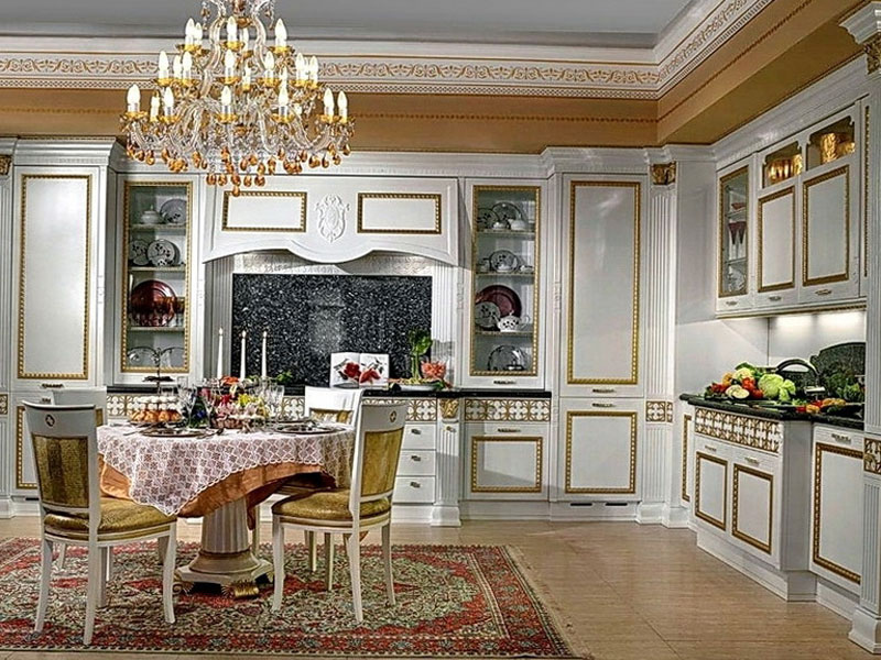 Sự kết hợp hoàn hảo giữa tone màu trắng sáng và vàng gold sang trọng