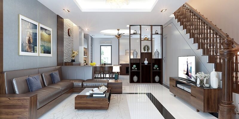Cần bố trí thiết bị nội thất trong phòng khách hài hòa