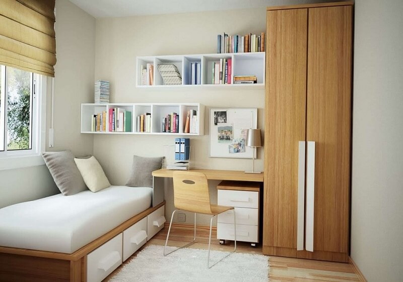 Thiết kế nội thất phòng ngủ diện tích 5m2 - 8m2