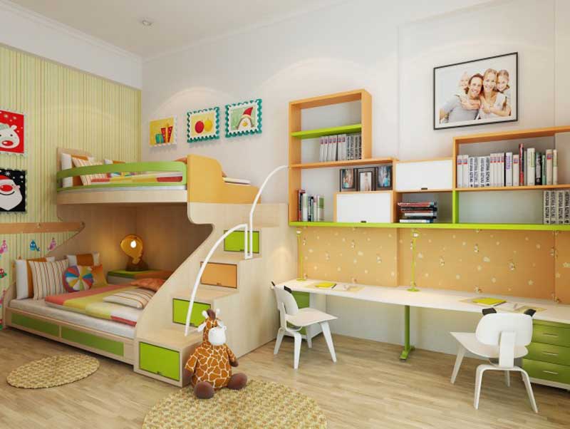 Ba mẹ cần lưu ý một số yếu tố khi thiết kế phòng trẻ em