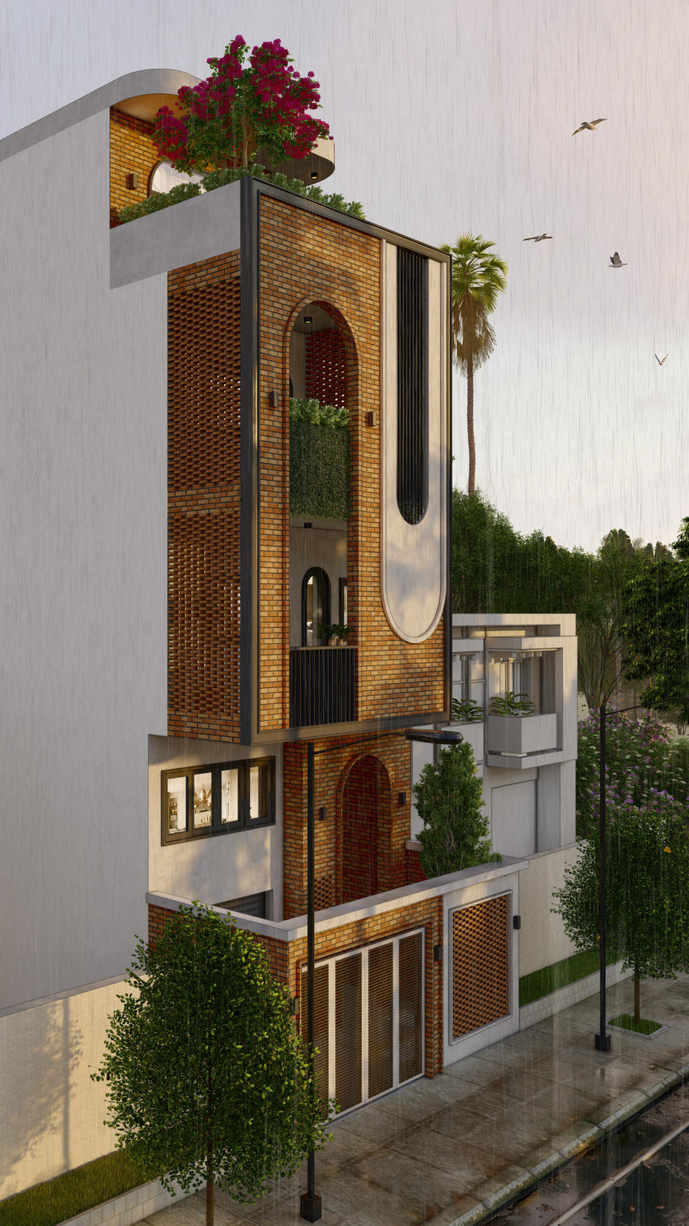Gia Long Riverside 7x12.5 MỘC - GẠCH KHÔNG TÔ