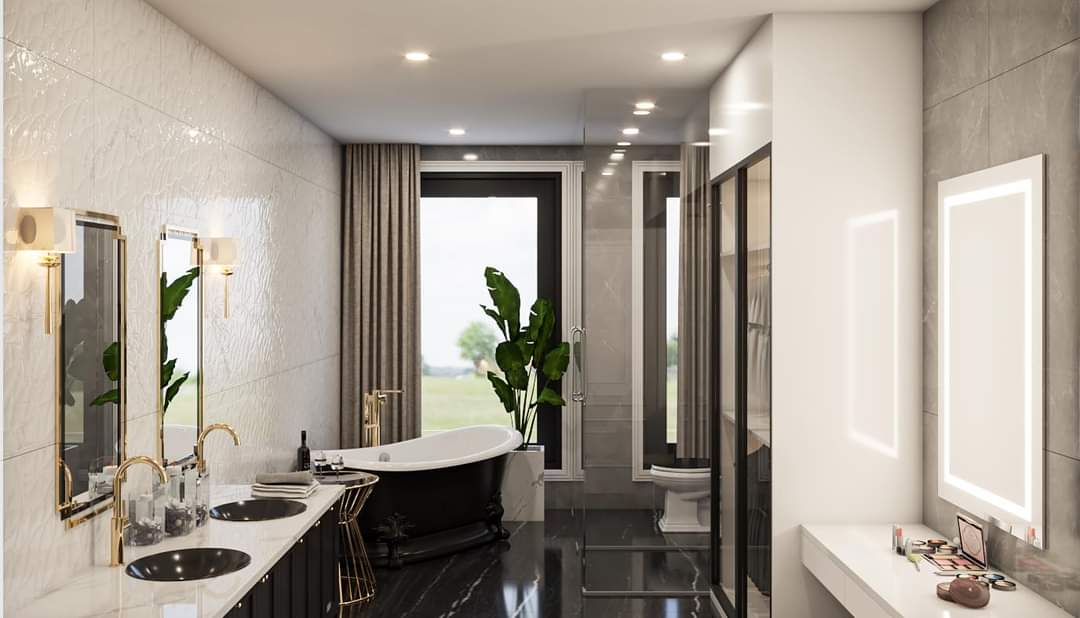 Biệt Thự mẫu 1 - ngang 12m