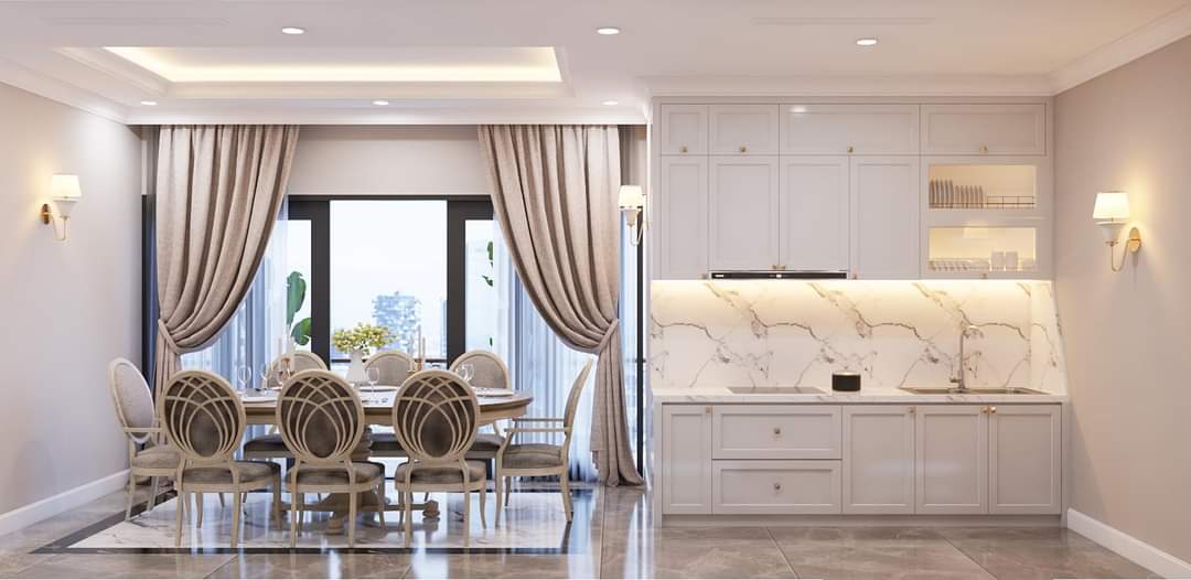Biệt Thự mẫu 1 - ngang 12m