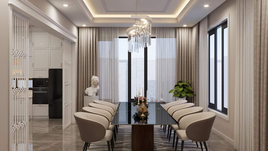 Biệt Thự mẫu 1 - ngang 12m