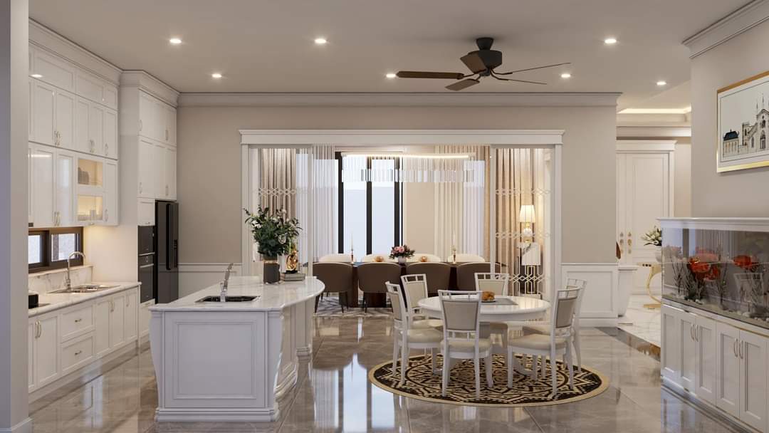 Biệt Thự mẫu 1 - ngang 12m