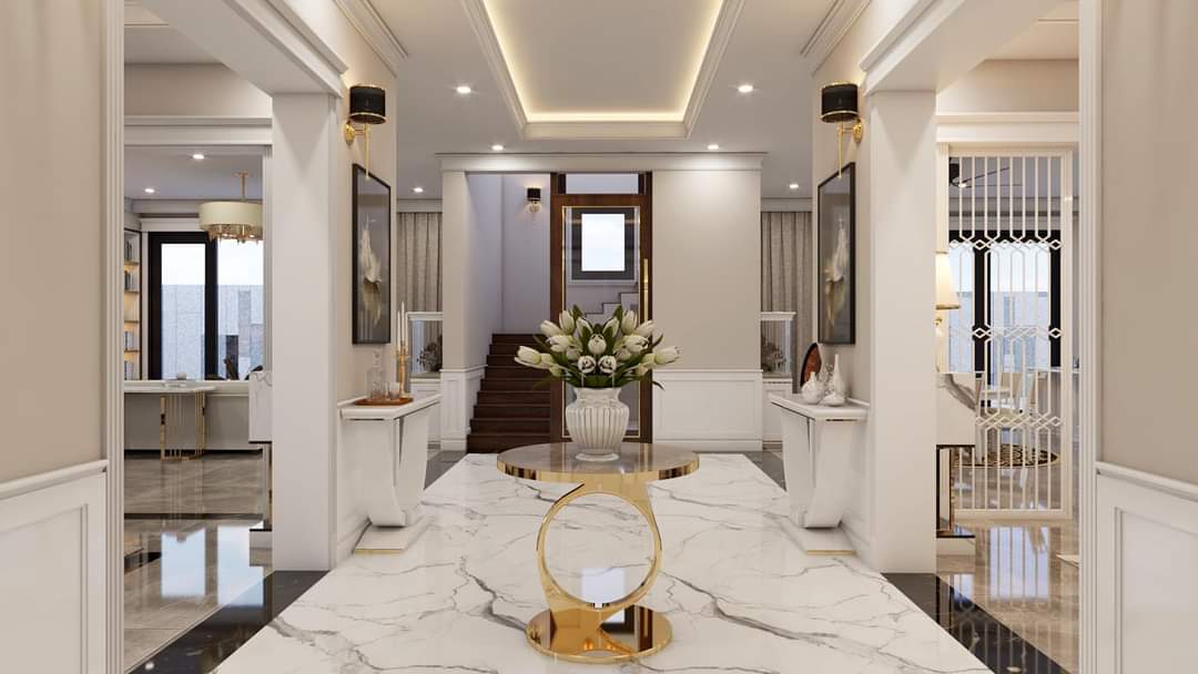 Biệt Thự mẫu 1 - ngang 12m