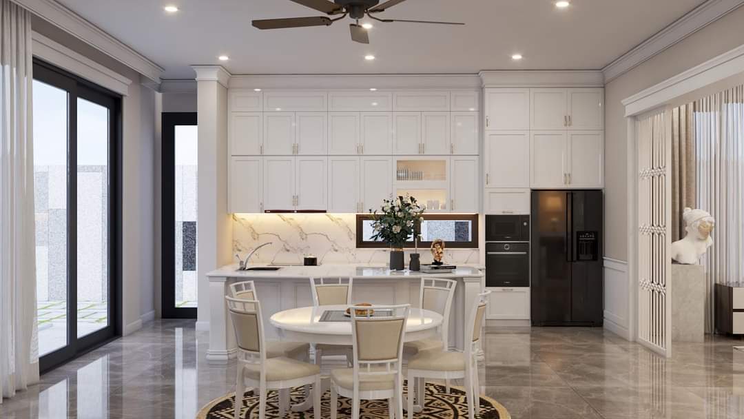Biệt Thự mẫu 1 - ngang 12m