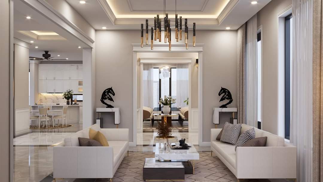 Biệt Thự mẫu 1 - ngang 12m