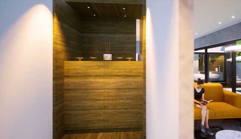 Thiết kế nội thất hiện đại bên trong dự án Minh Khôi Home 5