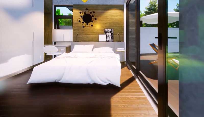 Thiết kế nội thất hiện đại bên trong dự án Minh Khôi Home 10