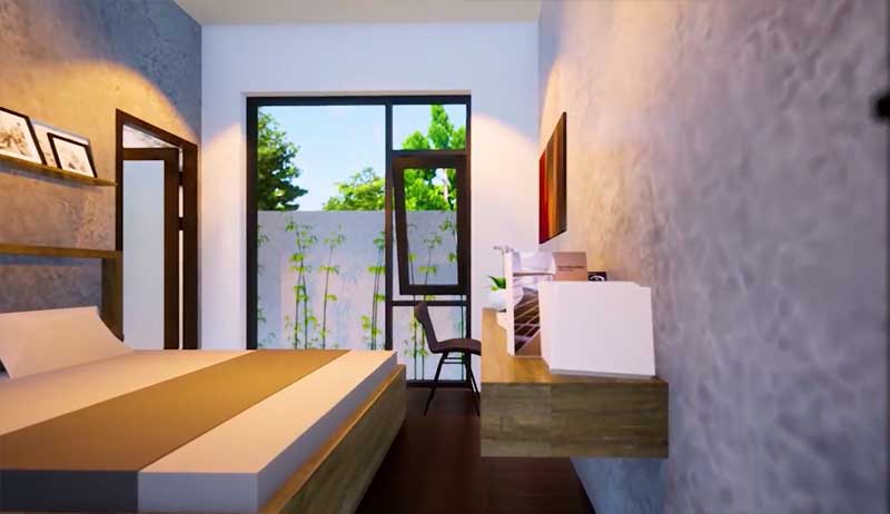 Thiết kế nội thất hiện đại bên trong dự án Minh Khôi Home 13