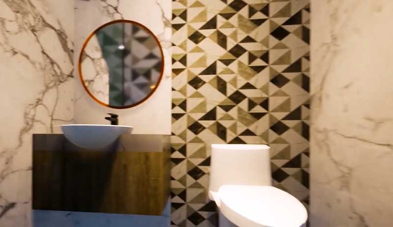 Thiết kế nội thất hiện đại bên trong dự án Minh Khôi Home 15