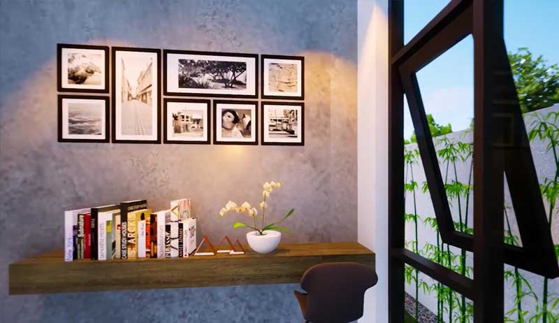 Thiết kế nội thất hiện đại bên trong dự án Minh Khôi Home 17