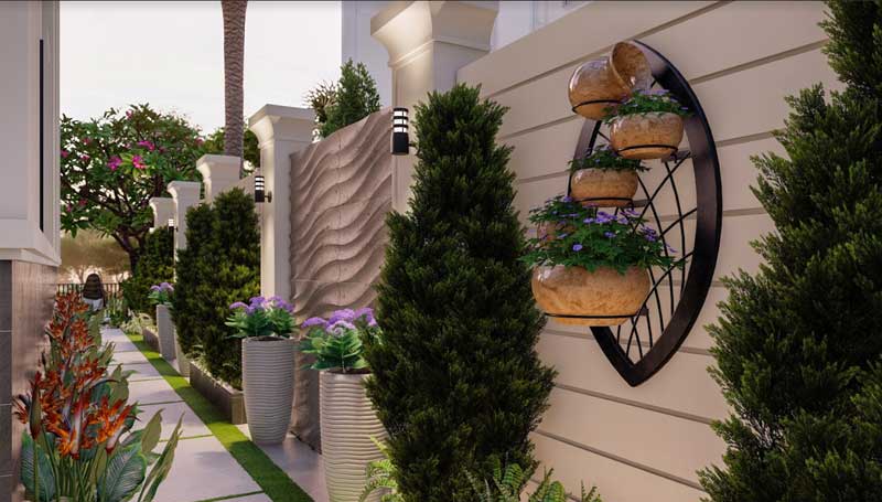 Thiết kế bên ngoài của dự án Mystery Villas 2