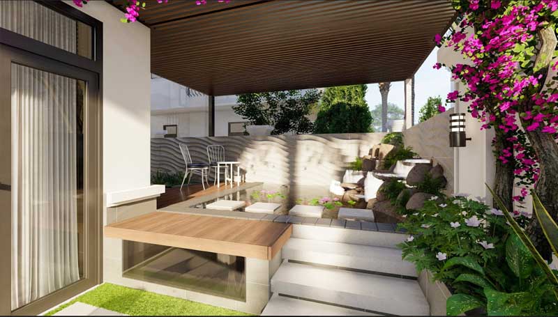 Thiết kế bên ngoài của dự án Mystery Villas 3
