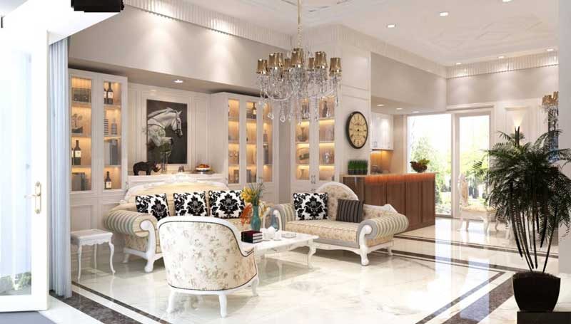 Thiết kế phòng khách 3