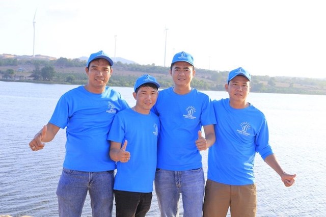 Hoàng Hải cùng những đồng nghiệp tại PMSG Group.