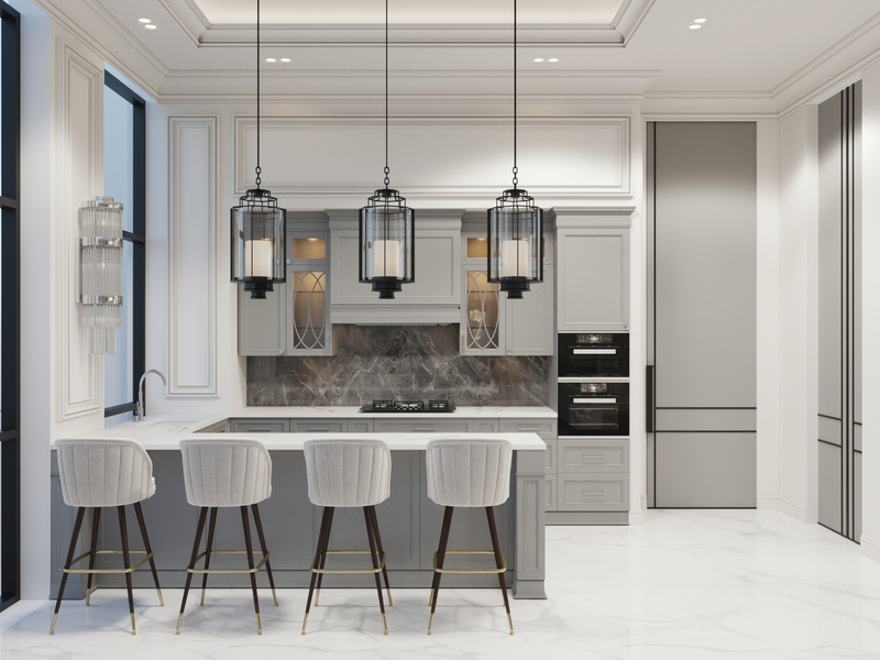 Mẫu thiết kế dành cho khu vực phòng bếp