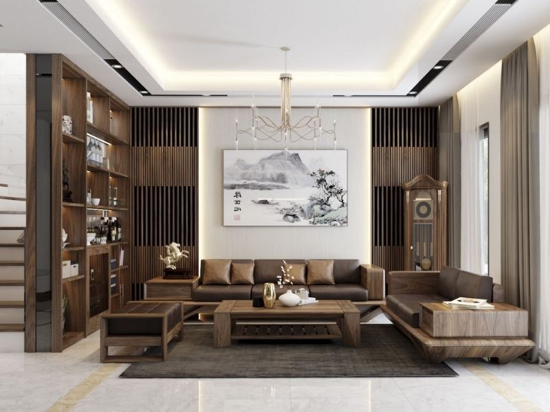 Mẫu thiết kế nội thất cho biệt thự do Sunshine CAF thực hiện
