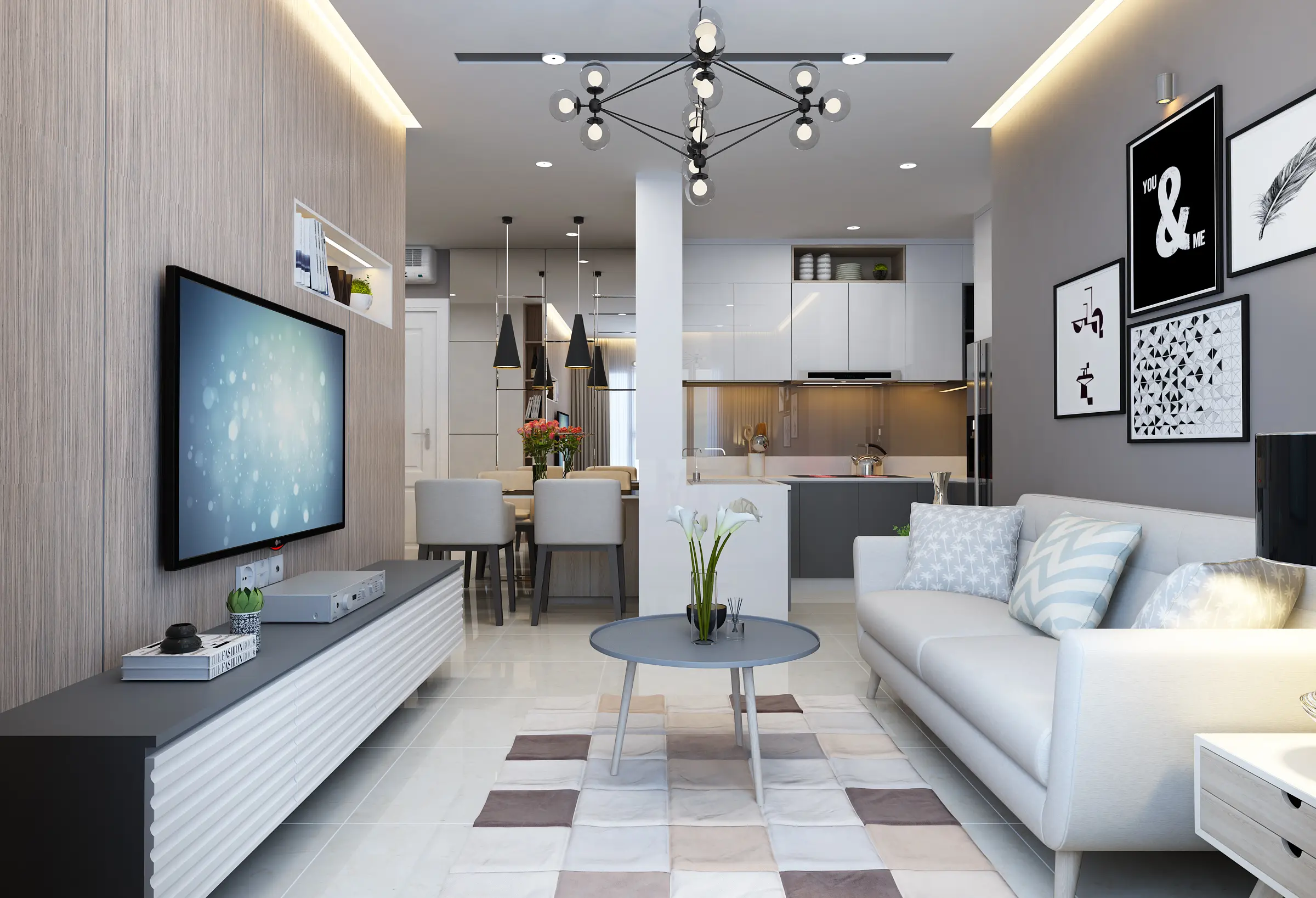 Nam Phú Decor mang đến cho khách hàng những không gian sống hiện đại, tiện nghi