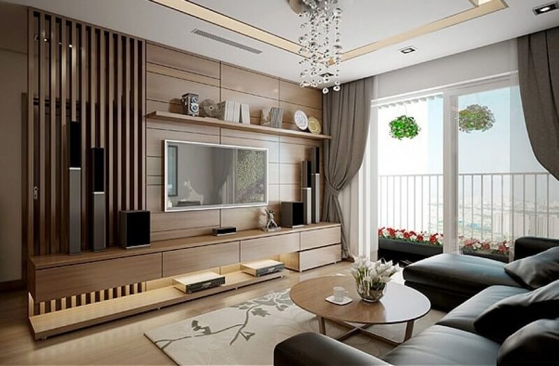 Mẫu thiết kế nội thất chung cư phong cách hiện đại