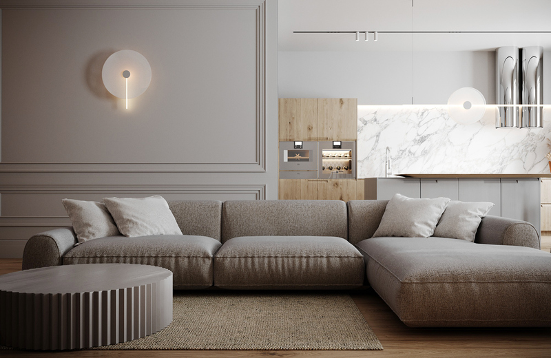 Mẫu thiết kế nội thất chung cư phong cách tối giản