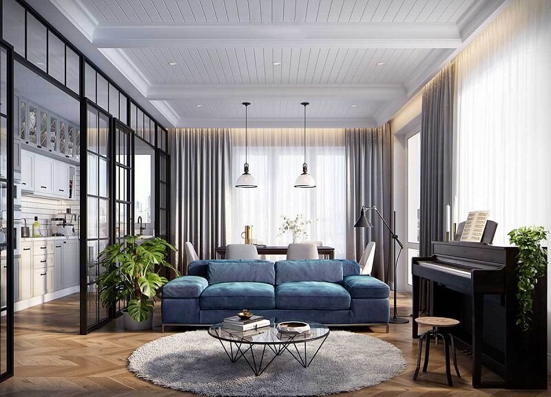 Mẫu thiết kế chung cư tại Thủ Đức được Sunshine CAF thiết kế cho anh Hải