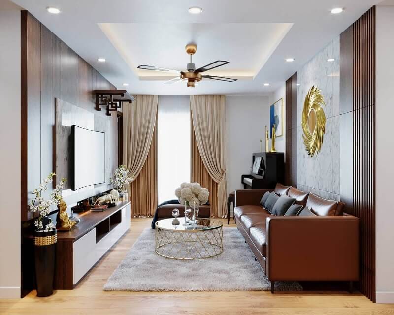 Mẫu thiết kế theo phong cách Luxury dành cho căn hộ 100m2