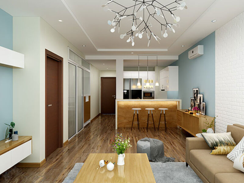 Mẫu thiết kế nội thất chung cư cao cấp, sang trọng