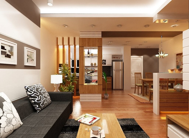 Nội thất đáp ứng với công dụng của từng phòng