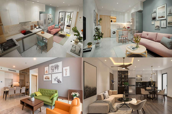 Một số xu hướng trong thiết kế căn hộ chung cư 56m2 đẹp - hiện đại