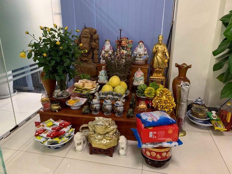 Đặt bàn thờ phải được để ở nơi thoáng mát, không u tối