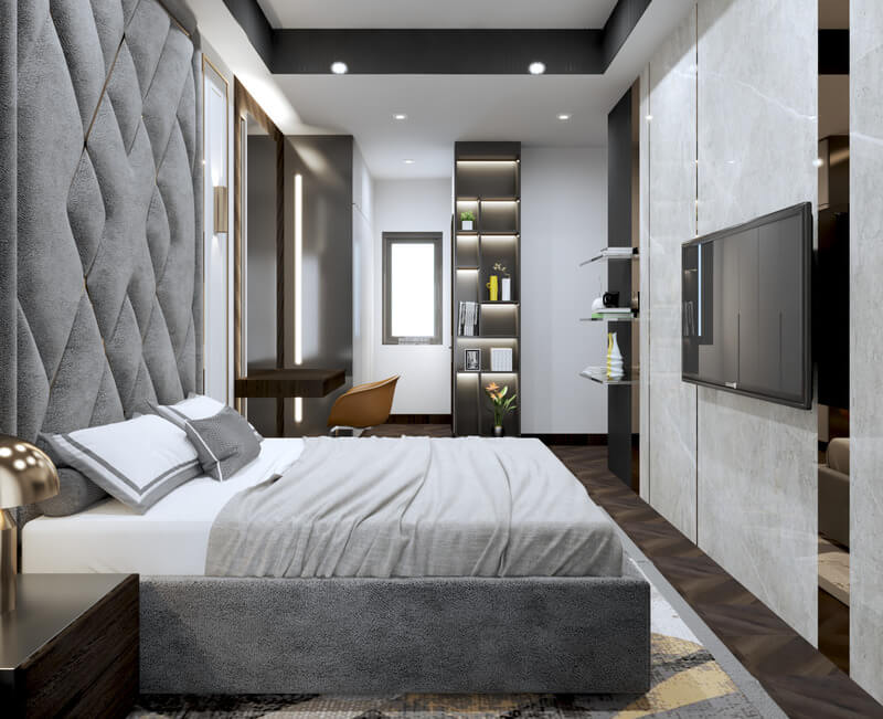 Phòng ngủ Căn hộ Duplex 2 tầng