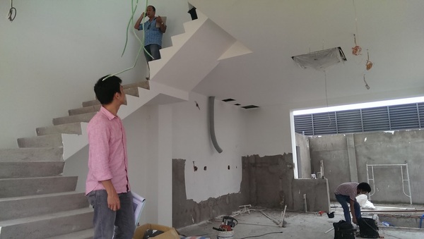Ảnh: Khảo sát hiện trạng công trình thiết kế