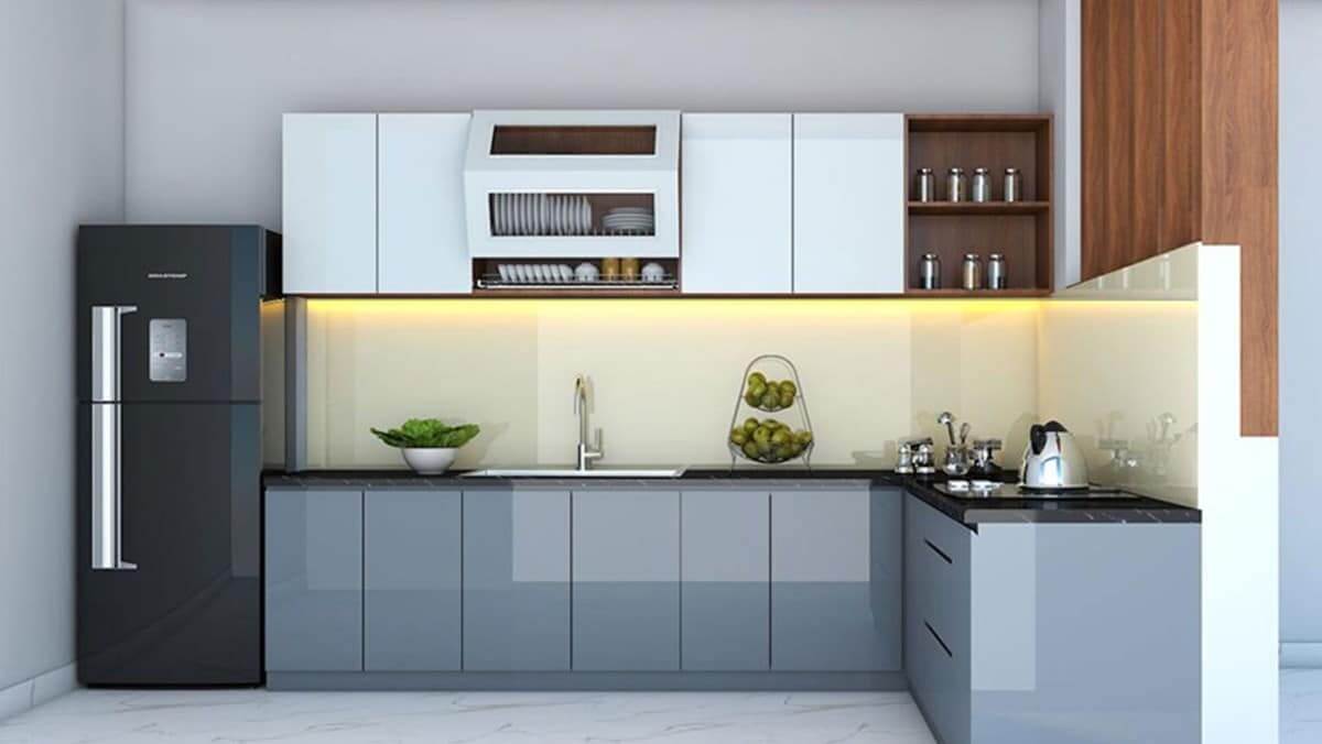 Thiết kế sang trọng và vô cùng đẳng cấp tại căn bếp