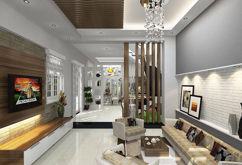 Vừa mang vẻ đẹp hiện đại lại vừa phù hợp không gian trong căn phòng