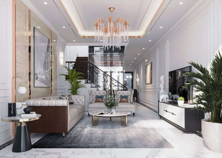 Vừa kết hợp sự hiện đại vừa kết hợp cổ điển tạo không một không gian tuyệt hảo