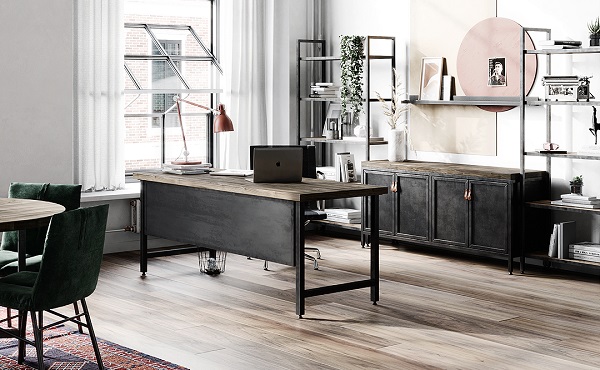 Thiết kế văn phòng 30m2 với chất liệu gỗ cao cấp