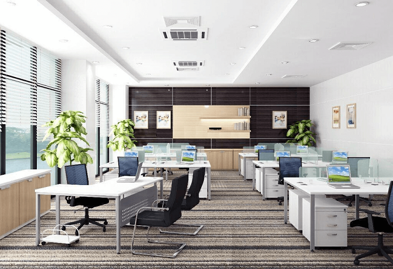 Mẫu thiết kế văn phòng trang trí phong cách tạo điểm nhấn cá nhân riêng