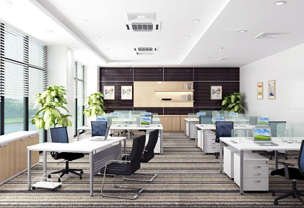 Tận dụng tối đa ánh sáng tự nhiên trong thiết kế văn phòng 40m2