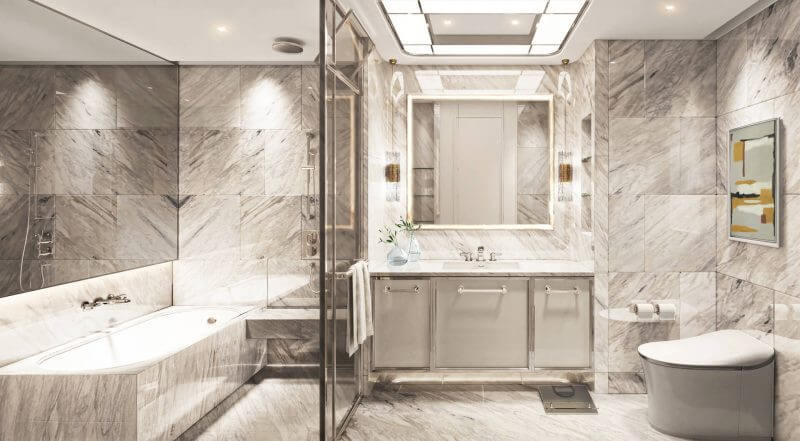 Các đồ nội thất bố trí hiện đại, khoa học