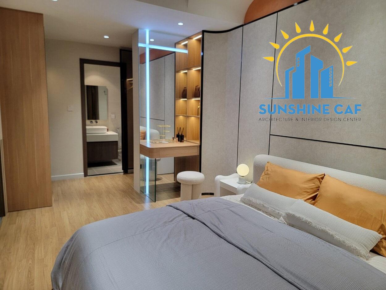 Nội thất cao cấp và sang trọng trong phòng ngủ