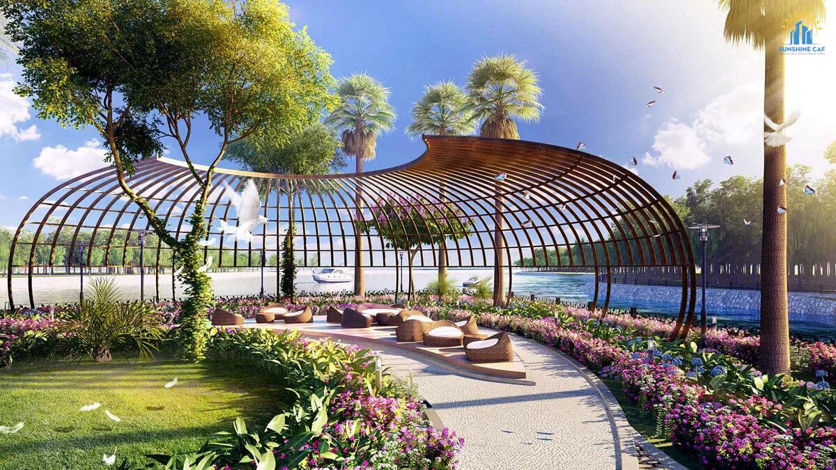 Tiện ích không gian thư giãn ngoài trời